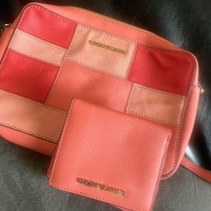 Michael Kors Crossbody purse with matching Michael Kors billfold wallet